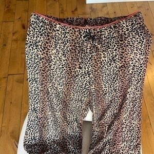 Catherine cheetah pj pants lounge